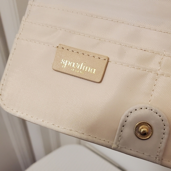 NWOT Spartina 449 Tassel Snap/Zip Wallet Oyster Factory Floral, Ret $98 - Picture 12 of 12